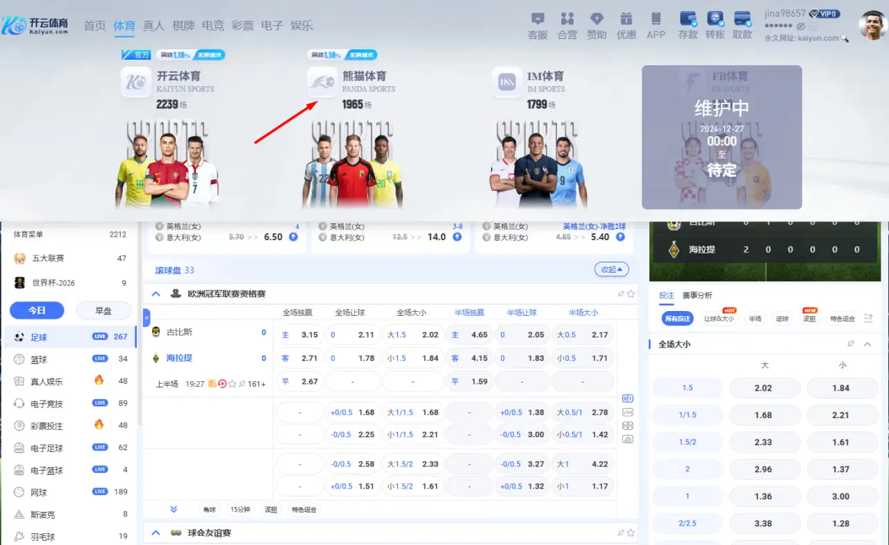 为什么选择在开云体育体验熊猫体育?